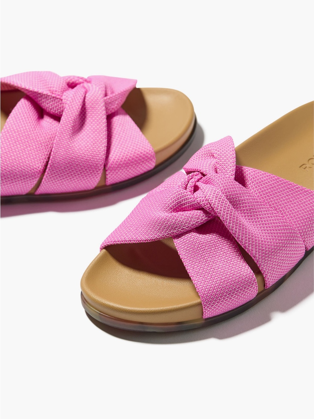 NEW Rothy’s The Twist Slide Sandal in Snapdragon - Picture 3 of 11